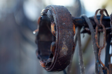 Copper wire in a motor, electric magnetic device for rotor