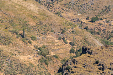 mountainous landscape of Sierra Nevada