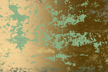 Golden abstract  decorative paper texture  background  for  artwork  - Illustration