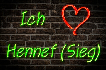 Fototapeta premium Hennef (Sieg)