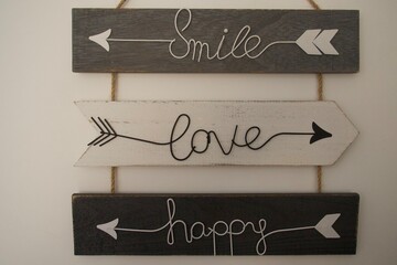 Smile, love and happy