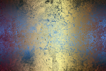 Golden abstract  decorative paper texture  background  for  artwork  - Illustration
