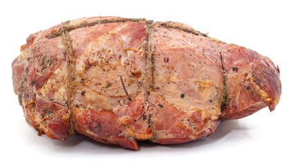 One big piece of smoked meat.