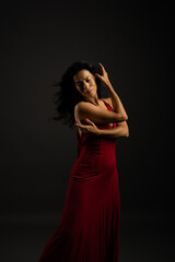 Fototapeta premium flamenco dancer dramatic dance photos