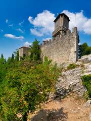 Fototapeta na wymiar Guaita, City of San Marino, Republic of San Marino