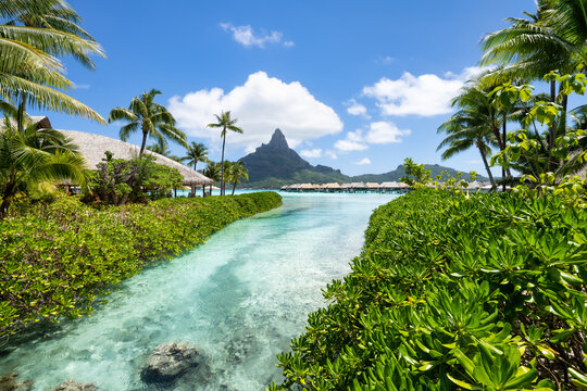 Mont Otemanu on Bora Bora, French Polynesia