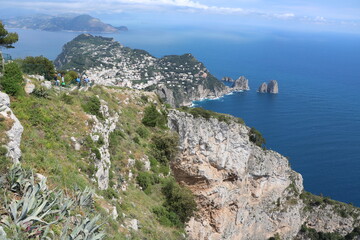 Coastline of Capri, Italy