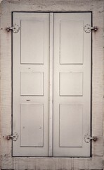 alte dekorative Fensterläden