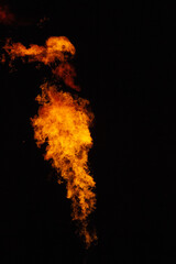 Obraz premium fire and smoke