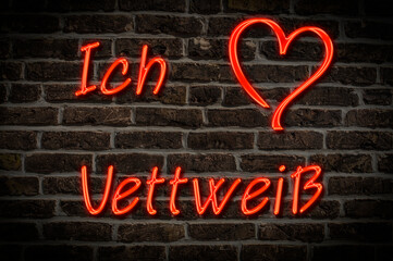 Obraz premium Vettweiß