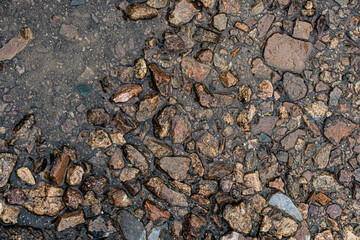 texture of stones. stones close up