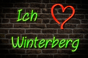 Obraz premium Winterberg