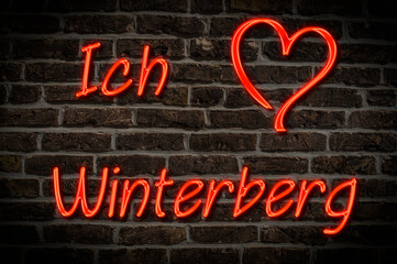 Obraz premium Winterberg