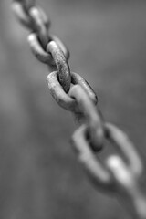 Holding and binding steel (metal) chain - 10