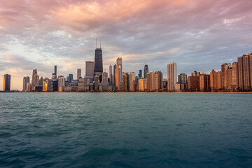 Obraz premium Chicago Skyline