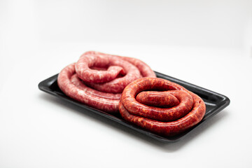 salchicha y chorizo
