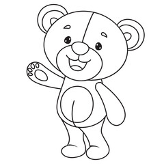 Line Art Drawing For Kids Coloring Page
