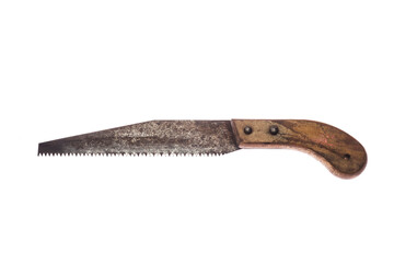handsaw for carpentry or for pruning