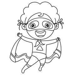 Line Art Drawing For Kids Coloring Page