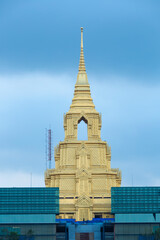 construction site of new  parliament, Thailand, April 2021