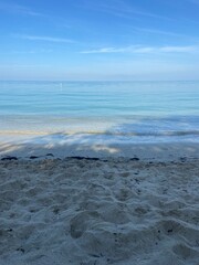 waves on the beach