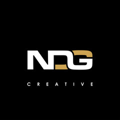 NDG Letter Initial Logo Design Template Vector Illustration