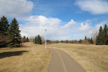 April In The Park, Gold Bar Park, Edmonton, Alberta