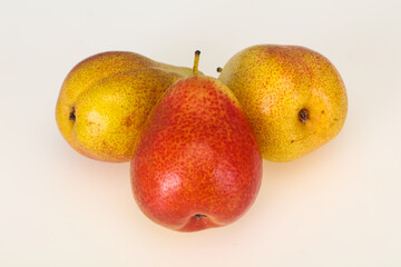 Sweet pear isolated on white