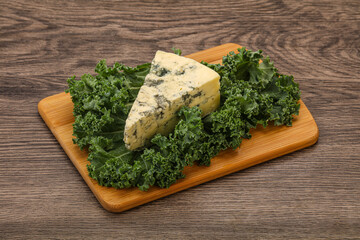 Dairy Blue cheese with mold