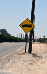 Vertical fire station sign