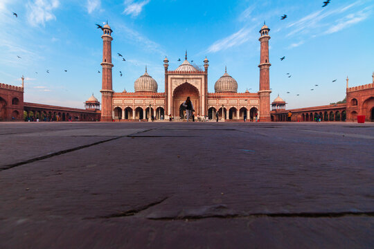 Jama Masjid During Holy Month of Ramadan Kareem, Old Delhi, Delhi, India
