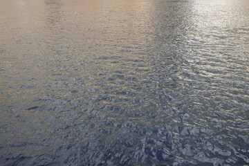 ripples in the water