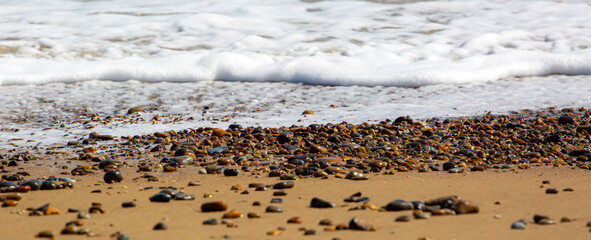 Waves breaking on The Suffolk Coast