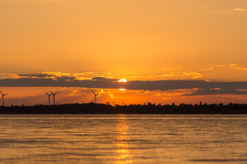 Sonnenuntergang am See