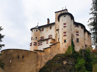 Fototapeta na wymiar Castle Bragher in Coredo, northern Italy.