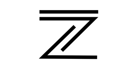diamond font letter z