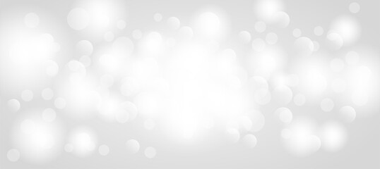 Obraz premium Abstract. bokeh blur light on white background. vector.