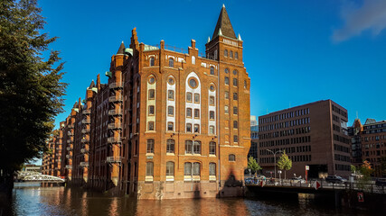 Fototapeta premium Speicherstadt, Hamburg, Germany