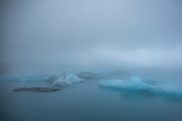 Gletschereis in der Lagunge von Jökulsarlon