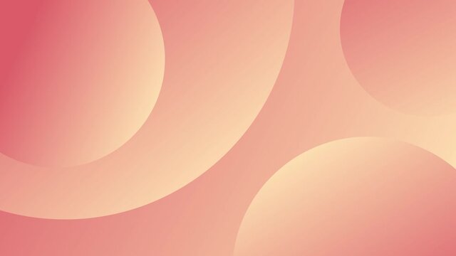 4K Seamless loop Bright modern abstract retro background with multicolored simple moving geometric shapes . Seamless loop