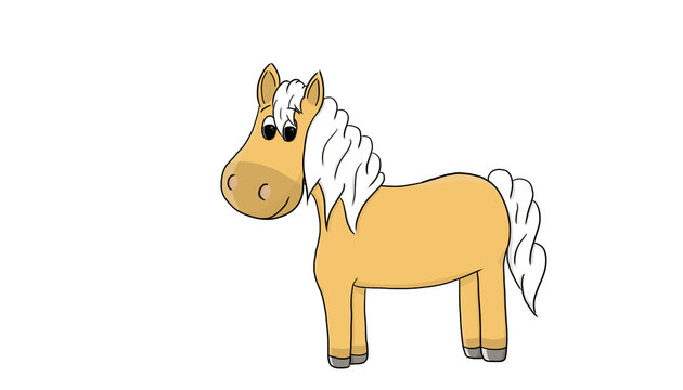 clip-art pony ohne sattel