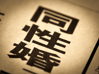 「同性婚」の見出し