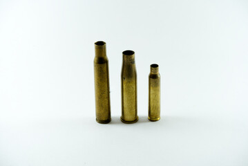 used bullets with different size