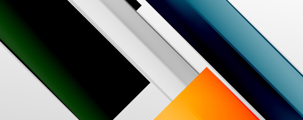 Color abstract lines trendy geometric background for business or technology presentation, internet poster or web brochure cover, wallpaper