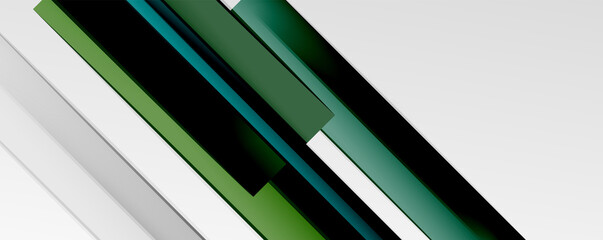 Obraz premium Multicolored lines background. Design template for business or technology presentations, internet posters or web brochure covers