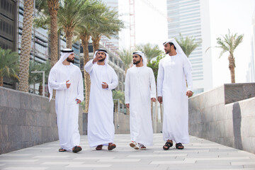 Group of businessmen in Dubai