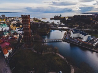 View above the Swedish city of Kalmar © chemistkane