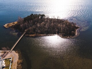 Laboratorieholman island as seen in Kalmar, Sweden © chemistkane
