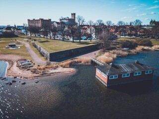 Klapphuset historical site seen in Kalmar, Sweden © chemistkane
