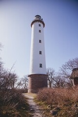 Långe Erik lighthouse in the north of Öland, Sweden © chemistkane